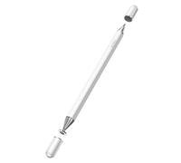 Stylet Tactile 2 en 1 pour Écran ou Papier avec Stylo Bille Intégré wiwu Blanc