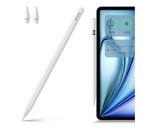 Stylet Tactile avec Chargement sans Fil, Compatible avec iPad Pro 11/12.9, iPad 6/7/8/9/10,iPad Air 3/4/5,iPad Mini 5/6,Stylet avec Fonction Anti-Faux Toucher et Détection D'inclinaison
