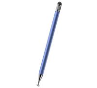 Stylet tactile en silicone - Stylet optique à double tête de disque | Outil d'écriture souple en aluminium de 13,4 cm pour téléphone portable, tablette, appareil d'éducation précoce, accessoire