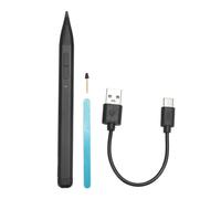 Stylet Tactile Magnétique, Stylet Rechargeable avec sensibilité à la Pression 4096 pour Pro X, 9, 8, 7, 6, 5, 4, 3, Book 2, X1 Pro, Compatible avec X360, Vivobook Flip (Black)