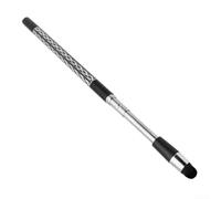 Stylet télescopique pour écrans tactiles, stylet rétractable extra long pour tablettes et smartphones, stylo tactile long en alliage d'aluminium et métal avec pointe de flocage spéciale, haute