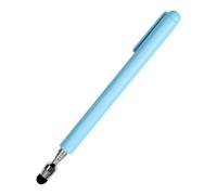 Stylet télescopique universel pour écrans tactiles, pointeur rétractable et pointe floquée spéciale (bleu)