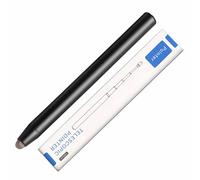 Stylet télescopique universel pour écrans tactiles, pointeur rétractable et stylet avec pointe spéciale floquée, extensible, haute précision et doux (noir)