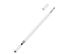 Stylet Universel 3 en 1, Stylet Actif S-Pen capacitif à écran Tactile pour écrire, Dessiner, Stylet S-Pen pour Tablette, Ordinateur Portable, Smartphone (Blanc)