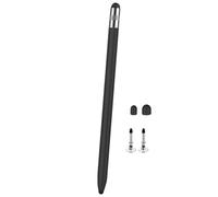 Stylet universel à deux pointes 3 en 1 en silicone souple pour tablettes et téléphones, contrôle tactile précis, stylo capacitif à deux pointes avec tête en silicone