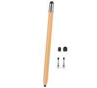 Stylet universel à deux pointes 3 en 1 en silicone souple pour tablettes et téléphones, contrôle tactile précis, stylo capacitif à deux pointes avec tête en silicone
