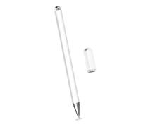 Stylet Universel pour Smartphone et Tablette Pointe ultra-fine Haute précision Blanc