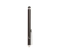 Stylet Urban Factory STY07UF Noir - Pointe Gomme 8mm pour écrans tactiles capacitifs - Compatible iOS, Android, Windows - Aluminium - 1 pièce
