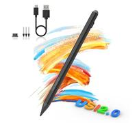 Stylet USI 2.0 pour Chromebook, 4096 Niveaux de Pression et rejet de la Paume, Stylet Rechargeable pour Googel Pixel Tablet, Lenovo chromebook Duet, Amazon Fire Max 11, ASUS/HP/Acer chromebook