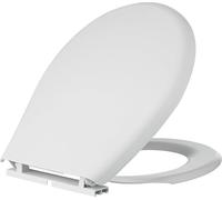 Styletech, Siège WC bébé en polypropylène incassable pour vases pour enfants, fermeture éclair uniblock réglable, poids 0,60 kg, complet avec kit de pare-chocs et kit de fixation, blanc