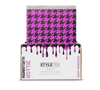 STYLETEK Lot de 400 feuilles pop-up 12,7 x 27,9 cm avec motif pied-de-poule pour salon