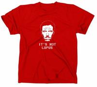 STYLETEX23 #2 Dr House MD T-Shirt, Rouge, XXL