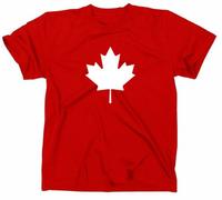 Styletex23 Canada/Drapeau Canada t-Shirt en érable XXL Rouge - Rouge