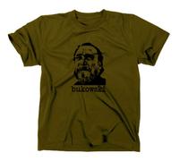 STYLETEX23 Charles Bukowski T-Shirt, Vert, XL
