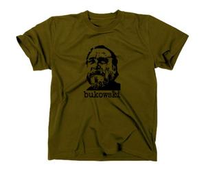 STYLETEX23 Charles Bukowski T-Shirt, Vert, XL
