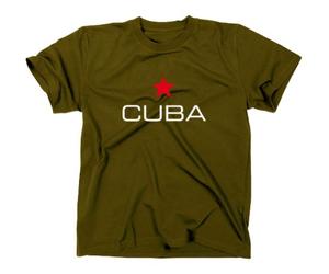 Styletex23 Cuba/Cuba Libre T-Shirt, Drapeau Medium Vert