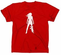 Styletex23 Planet Terror culte T-Shirt, Quentin Tarantino/Robert Rodriguez Medium Rouge - Rouge