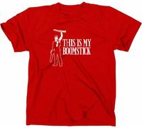 Styletex23 T-Shirt #1 Army Of Darkness Ash The Evil Dead, rouge, L