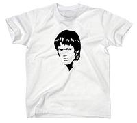 Styletex23 T-shirt Bruce Lee #3, blanc, XL