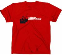 Styletex23 T-Shirt Charles Bronson Kult, rot, M