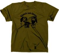 Styletex23 T-Shirt Cheech and und Chong Kult Kiffer oliv, XL