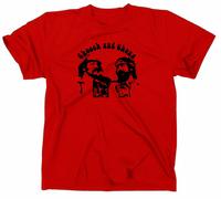 Styletex23 T-Shirt Cheech and und Chong Kult Kiffer rot, L