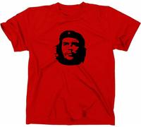 Styletex23 T-shirt Ernesto Che Guevara Cuba cult, rouge, M
