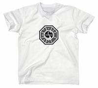 Styletex23 T-Shirt Lost Station 3 Dharma Initiative, weiss, M