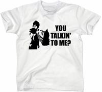 Styletex23 T-Shirt Taxi Driver Robert De Niro, weiss, XL