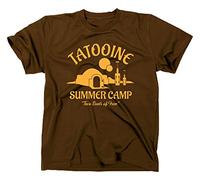 Styletex23 Tatooine Summer Camp T-shirt, marron, XL