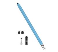 Stylets à tête Stylo 3 en 1 Design Pointe Souple et Flexible pour Une écriture Fluide sur Les tablettes Smartphones Stylo capacitif à Deux Pointes avec tête en Silicone