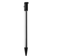 Stylets courts réglables pour 3DS pour stylet extensible, stylet de rechange rétractable noir