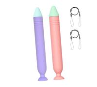 Stylets d'écriture pour enfants avec fonction anti-roulis et fonctions sur tous les écrans numériques pour tablettes et téléphones - Stylo en silicone pour tablette