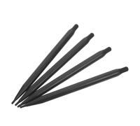 Stylets pour Écran Tactile Infrarouge, Pointe Longue, 4 Pièces Noir | ABS et Embout Métal Remplaçable, Réponse Précise, Usage Salle Multimédia Bureau