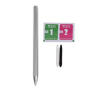 Stylets pour écrans tactiles Écrans tactiles de téléphone Portable Stylet Actif Crayon Tablet S Stylet de Remplacement pour Ordinateur Portable Double Usage/Tête Dure (Argent)