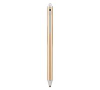 Stylets Universels à Écran Tactile, Stylets Capacitifs Haute Sensibilité et Précision avec Pointe Fine, Stylet Numérique Actif pour Tablettes et Téléphones Portables, Différentes Couleurs(d'or)