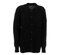 StyleWear Cardigan en tricot à manches longues avec poche avant et col rond pour femme, Noir , 44/46