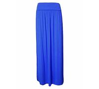 StyleWear Jupe Longue plissée élégante et Confortable pour Femme (Bleu Roi UK 16-18)