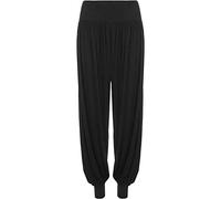 StyleWear Pantalon sarouel grande taille pour femme - Extensible - Décontracté - Alibaba, Noir , 48-50