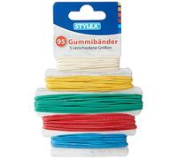 Stylex Pack de 95 Élastiques en 5 différentes tailles