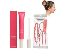 Styling Hair Cream, Curl Defining Cream, Contrôle les Frisottis, Discipline les Mèches Rebelles et Lisse les Cheveux, Long Lasting Styling, For All Hair Types, Comprend un Peigne