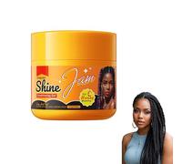 Styling Sparkling Jam Hair Gel, 113 g Shine 'n Jam Gel de conditionnement pour cheveux, cire brillante, gel Shine-N-Jam Magic Fingers pour tresses, fringles, franges, tissages doux et tresses