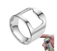 Stylish Bartender Ring - Bartender Ring | Bartender Ring Bottle Opener | Titanium Steel Bartender Ring | Creative Beer Bar Tool | Portable Beer Bottle Opener For Men And Women
