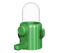 Stylish Dispenser Cage, Cactus Automatic Water Dispenser, Parakeet Drinker, Cage Accessories, Waterer Feeding Supplies for Cockatiel Lovebirds Canary, 5.91x4.72x3.15 inches
