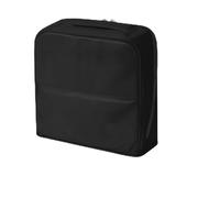 Stylish Handheld Partitioned Cosmetic Bag, Standing Make Up Bag with Mirror, Waterproof Standing Partition Makeup Bags for Travel, Bathroom Or Daily Use