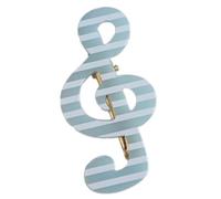 Stylish Star Pince à cheveux en résine avec note de musique élégante pour femme et fille Accessoires de mode