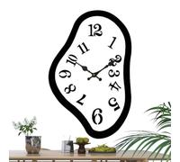 Stylish Timepiece : Designed with versatility in mind, this modern wall clock brings an office-friendly style to workspaces, adapts effortlessly to classroom environments, and enhances the ambiance of
