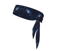 Stylish Universe Milky Way Galaxy Print Bandeau de sport unisexe pour jogging, cyclisme, yoga et plus encore