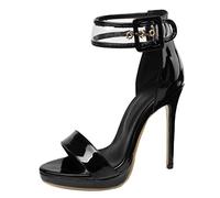 StyliShoes Sandales Sexy à Bout Ouvert pour Femme avec Talon Aiguille