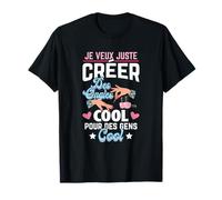 Styliste Ongulaire Je Veux Juste Créer Des Ongles Manucure T-Shirt